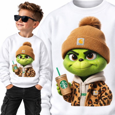 BLUZA ŚWIĄTECZNA GRINCH CAFFE